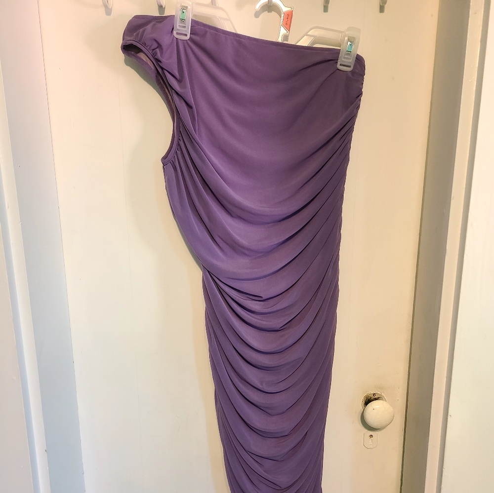 Purple dress